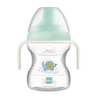 MAM 190ml Learn To Drink Cup with Bottle Handles - Blue