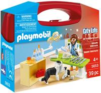 Playmobil 5653 City Life Vet Small Carry Case