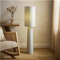 ValueLights Thorley Statement Floor Lamp - Green