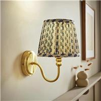 ValueLights Binky Metal LED Wall Light - Gold