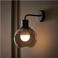 ValueLights Bellamy Metal LED Wall Light - Black