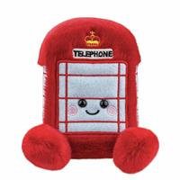 Palm Pals Telephone Box 12cm Plush Toy