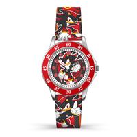 Sega Hedgehog Kids Time Teacher Silicone Strap Watch