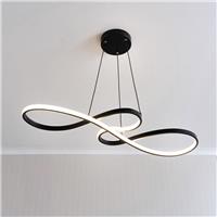 ValueLights Jas LED Adjustable Pendant Light - Black