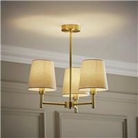 ValueLights Kincaid Metal 3-Light Chandelier - Gold
