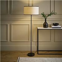 ValueLights Maeve Metal Stick Floor Lamp - Black