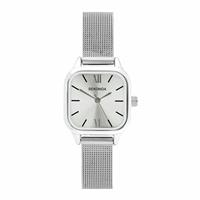 Sekonda Silver Sunray Dial Silver Tone Stainless Steel Mesh Bracelet Watch