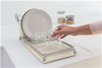 Brabantia SinkSide Compact Dish Drying Rack- Soft Beige