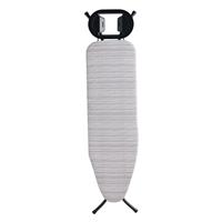 Argos Home 110x34cm Stockholm Stripe Ironing Board - Grey