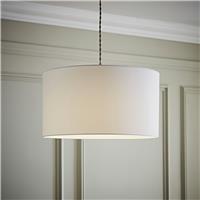 ValueLights Reni White Easy Fit Lampshade - 45cm