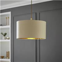 ValueLights Reni Cream Easy Fit Lampshade - 45cm