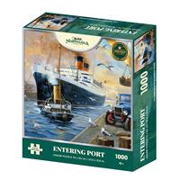 Nostalgia Collection Entering Port 1000 Piece Jigsaw Puzzle