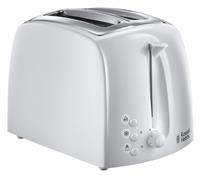 Russell Hobbs Textures 2 Slice White Plastic Toaster 21640