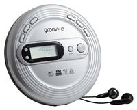 Groov-e Retro Personal CD Player - Silver