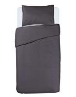 Habitat Cotton Rich 180 TC Plain Charcoal Bedding Set-Single