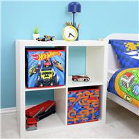 Hot Wheels Pack Of 2 Storage Boxes - Multicoloured
