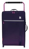 it Luggage World's Lightest 2 Wheel Suitcase Purple Medium