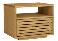 Habitat Max Oak Bedside Table - Oak