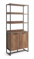 Habitat Nomad 2 Door Display Cabinet - Oak