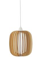 Habitat Achille Wooden Easy Fit Pendant Light - Natural