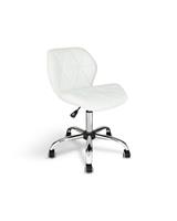 Argos Home Boutique Faux Leather Office Chair - White