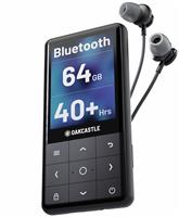 Oakcastle MP300 Wireless Pocket Bluetooth MP3 Player - Black