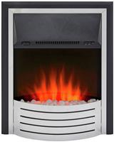 Glen Fulford 2kW Contemporary Inset Fire - Stainless Steel