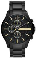 Armani Exchange Stainless Steel Black Bracelet Watch