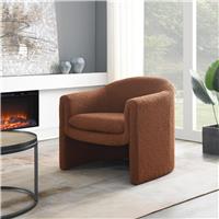 Sofa Source Ettie Accent Chair - Rust