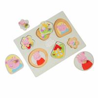 Grow With Peppa Pig Wooden Puzzle Set
