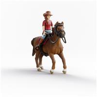 Schleich Horse Club Hannah And Cayenne Playset