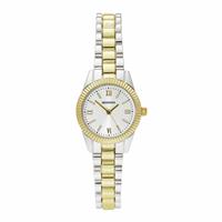 Sekonda Ladies Silver Sunray Dial Two Tone Bracelet Watch
