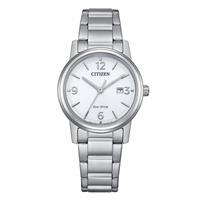 Citizen Eco Drive Silver Tone Stainless Steel Bracelet Watch