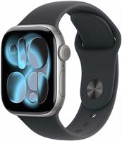 Apple Watch Series 11 GPS+Cell 42mm Jet Black Sport Band S/M