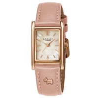 Radley Rose Gold Plated Pink Leather Strap Watch