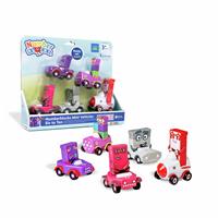 NumberBlocks Six to Ten Mini Vehicles