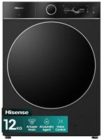 Hisense KitchenFit WF7I1248BBR 12KG 1400 Spin Washing Machine - Black