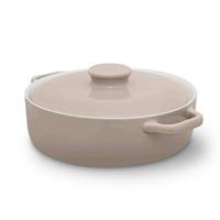 Barbary and Oak Nattura Cream Stoneware 23.5cm Casserole Dish