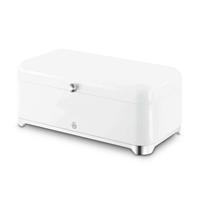Swan Solace Stainless Steel Bread Bin - White
