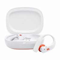 JBL Endurance Peak 4 In Ear True Wireless Earbuds - White