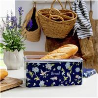 Viewquest Laura Ashley Carbon Steel Bread Bin - Blue