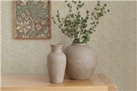 Arthouse Leaf Print Rust Wallpaper