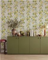 Arthouse Lemon Trail Yellow Wallpaper