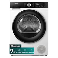Hisense Series 3 DH3S902BWCC 9KG Heat Pump Tumble Dryer - White