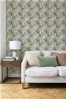 Arthouse Soft Jungle Vines Soft Green Wallpaper