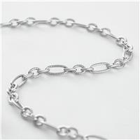 Revere 925 Sterling Silver Flat Anchor Necklace