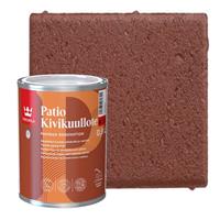 Tikkurila EK07 Patio Paving Stain Matt Paint 1L - Red