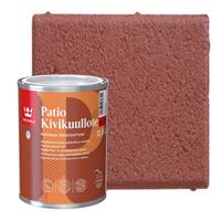 Tikkurila EK08 Patio Paving Stain Matt Paint 1L - Red