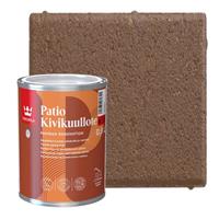 Tikkurila Patio Paving Stain Matt Paint 1L - Brown