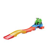 Step2 Racing Green Up Down Roll Coaster Ride on - Multicolour